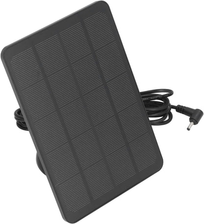 10W Portable Solar Charger, IP65 Portable Solar Panel with USB C Outputs for Stick Up Cam Battery for Ring Spotlight Camera Battery (CSP4W-DC-B)