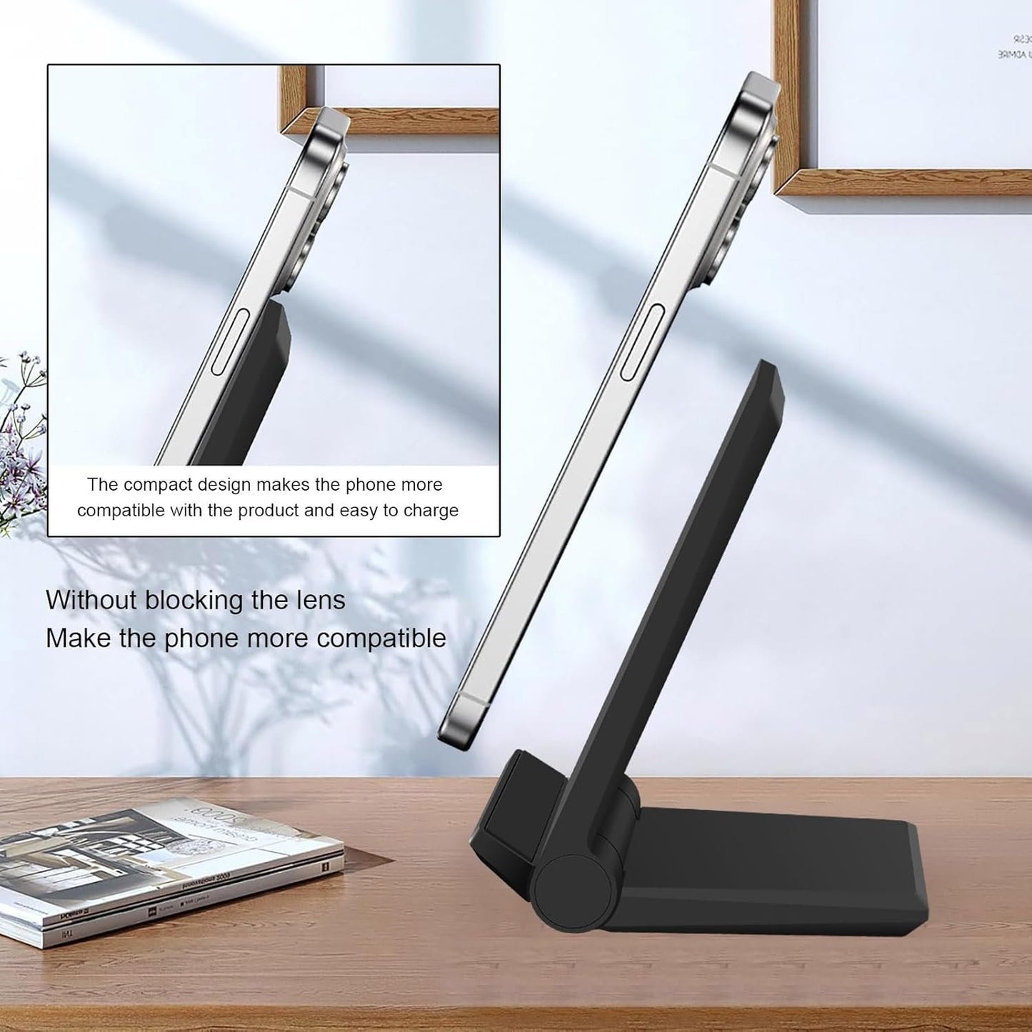 Wireless Charger for iPhone Galaxy Pixel Wireless Charging Stand for iPhone 16 15 14 13 12 11 Series,Samsung Galaxy S24 S23 S21 S20 Ultra Plus Note 20 Galaxy Buds 3 Pro,Pixel 9 8 7 Pro Pixel Buds