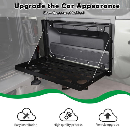 Car tailgate table storage rack metal foldable cargo storage rack for Land Rover Defender 2020-2021 car Parts