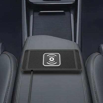 Car Wireless Charger Pad,15W Wireless Car Charger Pad Magnetic | Car Charger Holder, Car Phone Mount, Automatic Induction for Charging Phones
