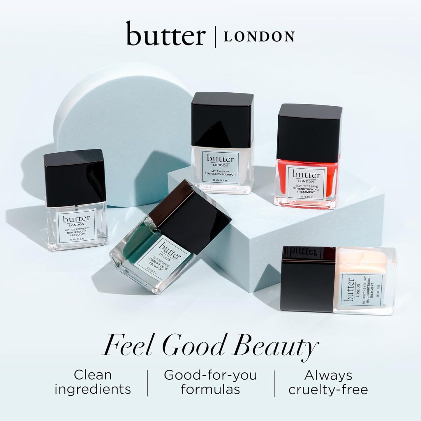 Butter LONDON Nail Polish Remover Pads, Nail Scrubbers - 2-in-1 Prep & Lacquer Remover Nail Wipes - Travel-Friendly Gel Fingernail Polish Remover -...