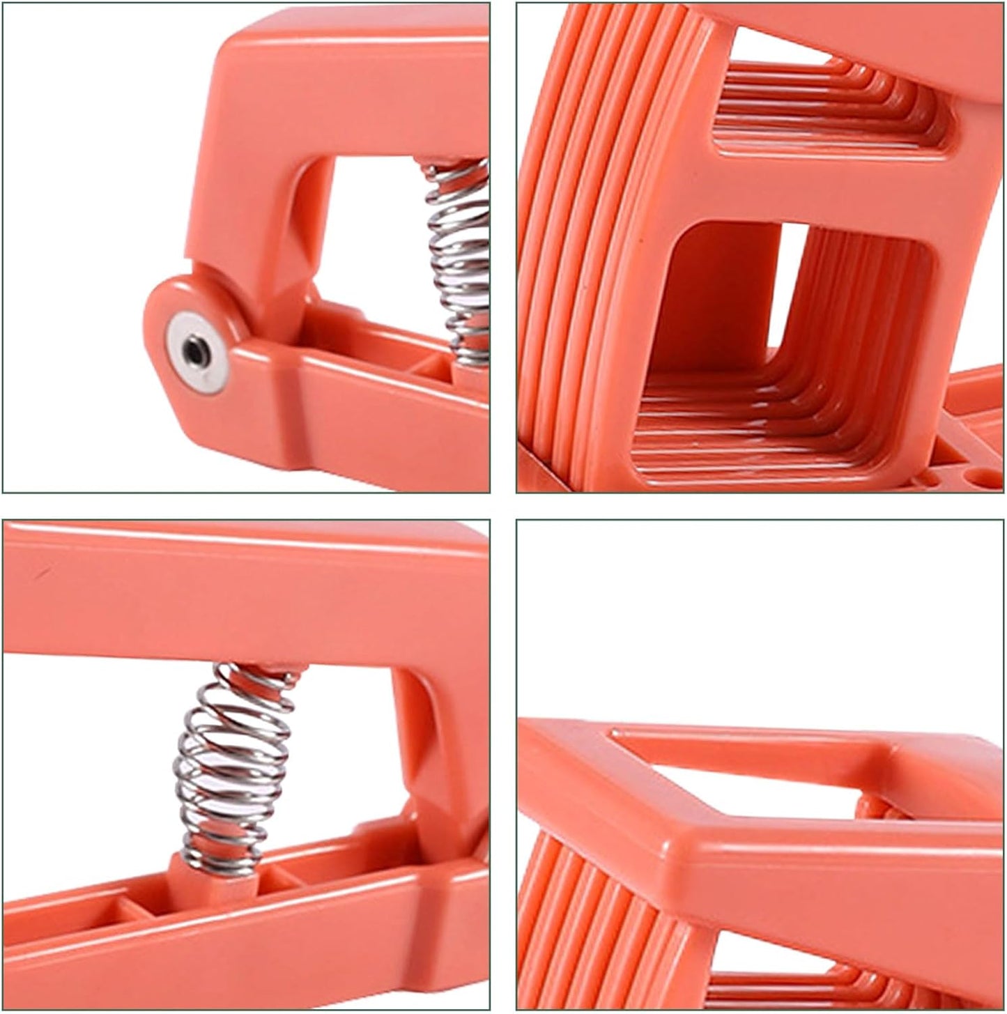 Manual Garlic Presses, Garlic Slicer, Garlic Crusher, Evenly Sliced Garlic Slicer, Easy Squeeze, Ergonomic Handle, Handheld Slicer Kitchen Gadgets Tool (orange)