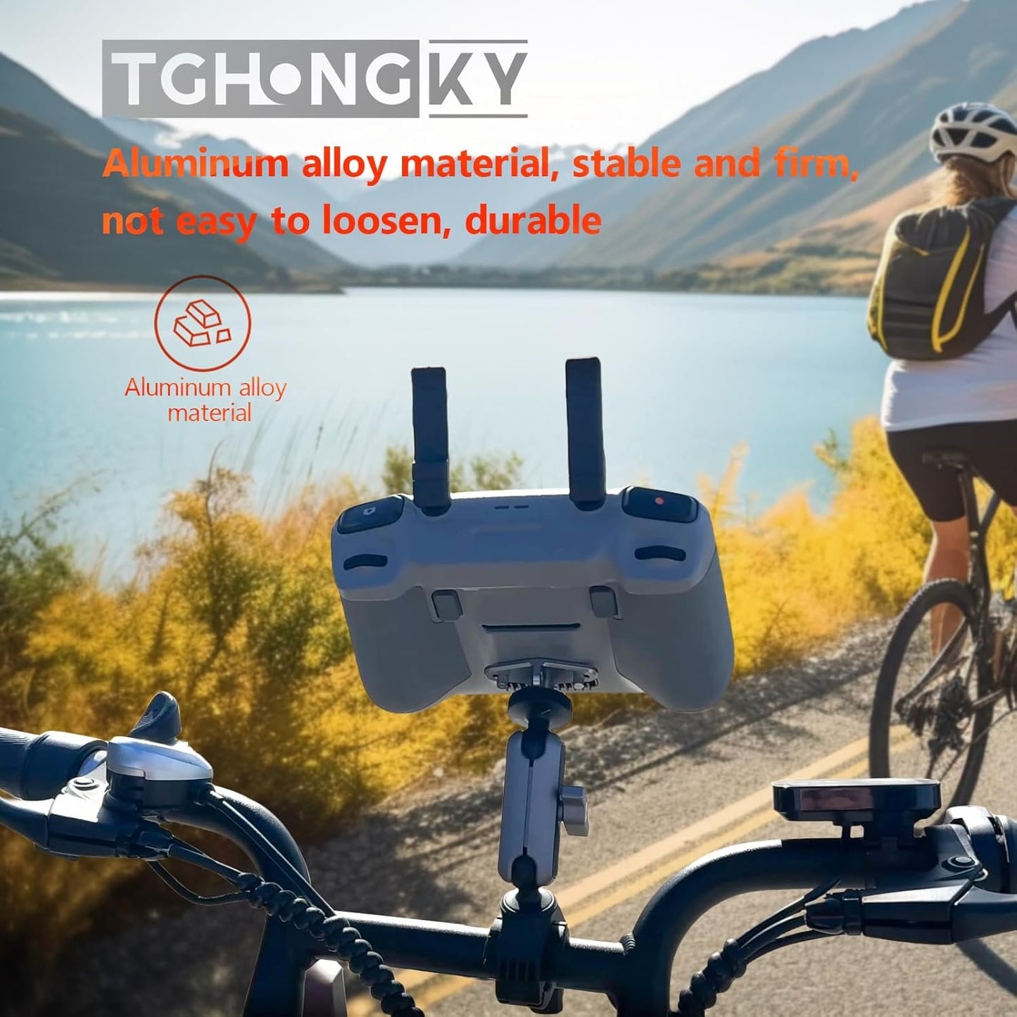 TGHongKy Bicycle Adapter Tripod for RC RC2 Bicycle Mount for DJI Mavic 3/Mavic 3 Pro/Mini 3/Mini 3 Pro Bicycle Bracket for DJI Air 3/Mini 4 Pro