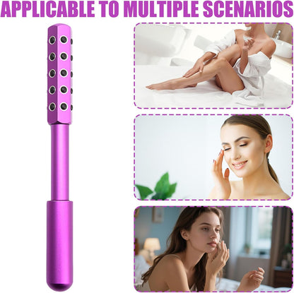 Face Roller - Uplift Massaging Beauty Roller | Anti-Aging Glow Skin Tool, Firming Depuffing Lifting Portable Sculptor for Travel Contouring, Skin Care Routines, Rejuvenation, Reduces Swelling