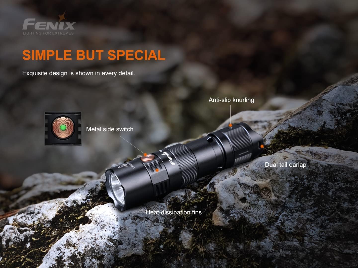 Fenix PD25R Rechargeable Compact Flashlight ** Canadian Edition