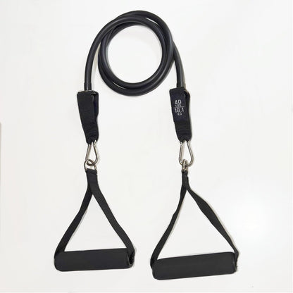 EverEpic Complete Workout Set: Resistance Bands with Handles, Exercise Bands for Flexibility, Weighted Arm Weights, Ankle Cable Straps, Unisex Sweat Bands - Perfect Home Exercising Equipment