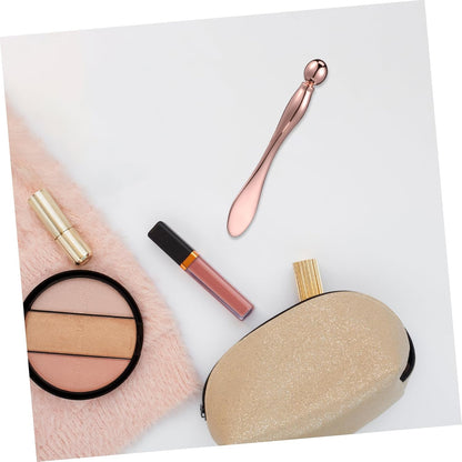 Mipcase 6Pezzi Applicatore per Crema per Occhi Spatola Metallo con Massaggiante Strumento per Routine Della