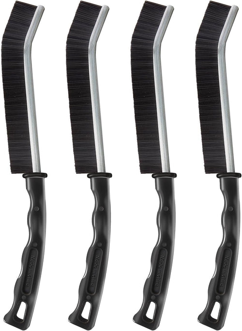 WDRIGE 4Pcs Crevice Cleaning Brush for Household Use, Gap Cleaning Brush,Grout Brush,Hard Bristle Cleaning Brush for Kitchen Bathroom New Multifunctional Corners Cleaning Brush Tool Thin Gap Brush