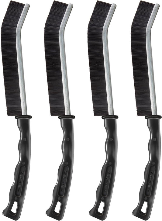 WDRIGE 4Pcs Crevice Cleaning Brush for Household Use, Gap Cleaning Brush,Grout Brush,Hard Bristle Cleaning Brush for Kitchen Bathroom New Multifunctional Corners Cleaning Brush Tool Thin Gap Brush