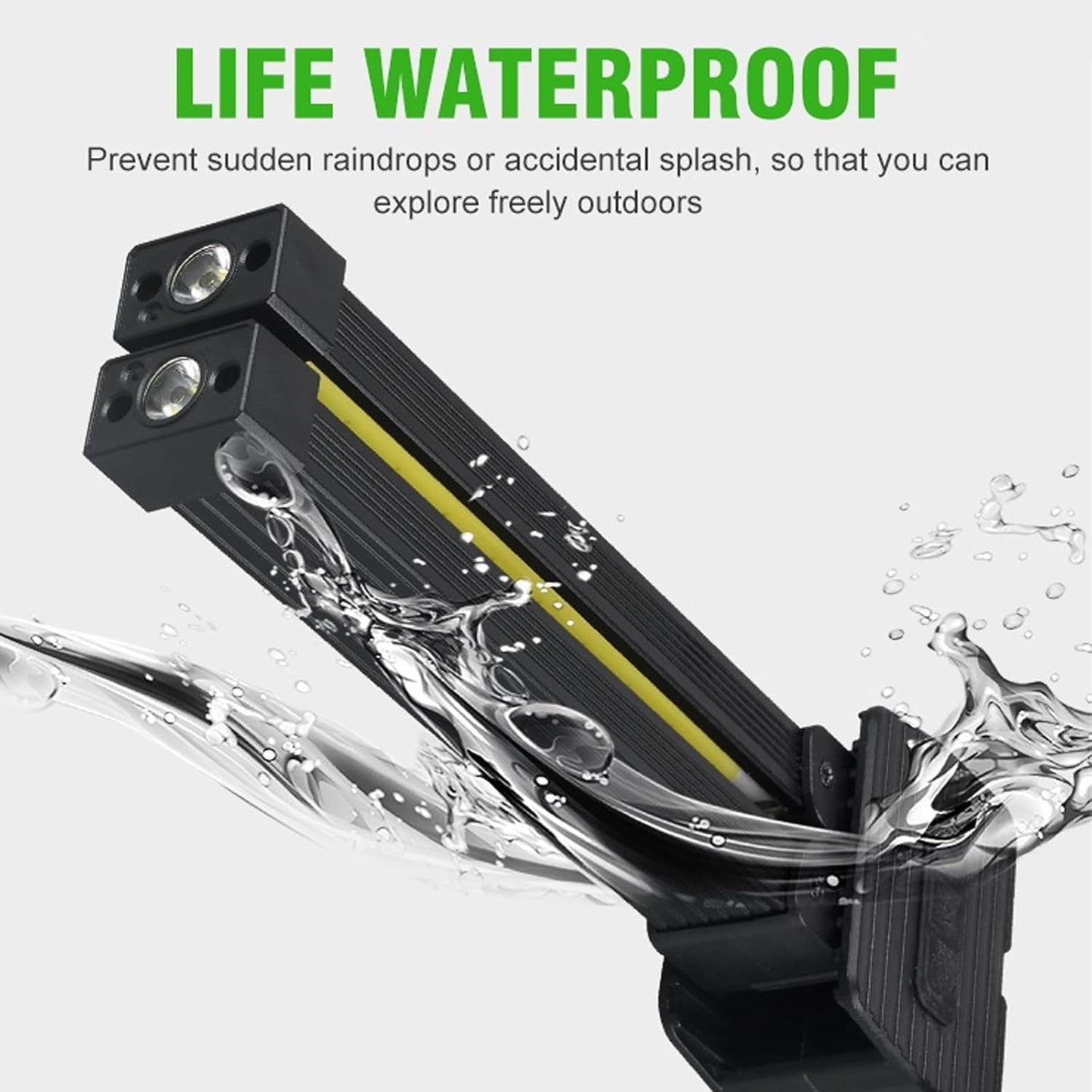 Gym Lamp for Posing, Portable Gym Lamp for Posing, Handheld USB Rechargeable Worklight, 7th Gear Dimming, Magnetic Work Light with 180 Degree Folding (1PC)