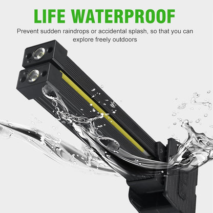 Gym Lamp for Posing, Portable Gym Lamp for Posing, Handheld USB Rechargeable Worklight, 7th Gear Dimming, Magnetic Work Light with 180 Degree Folding (1PC)