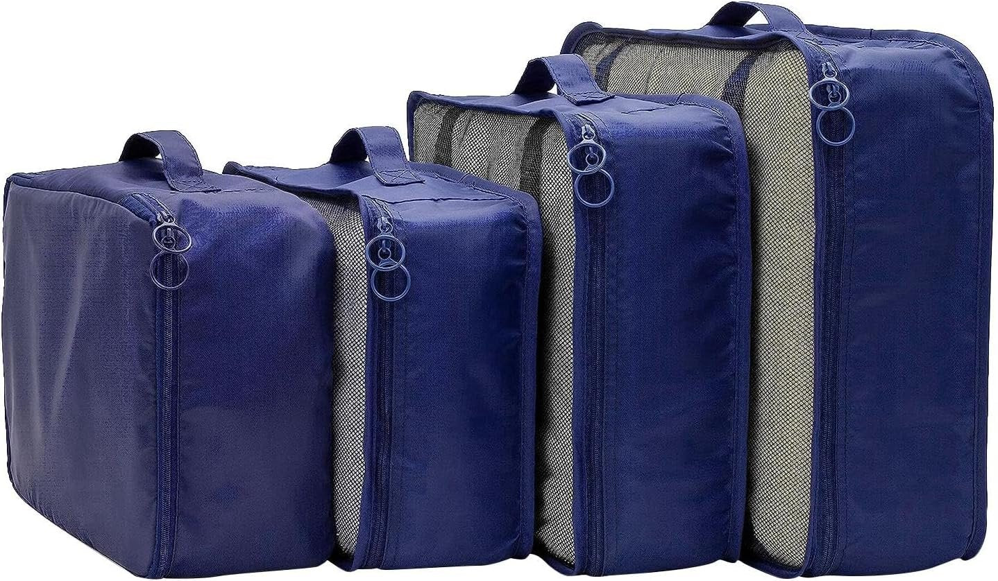 Travel Packing Cubes Set - 7-Piece Organizer for Luggage and Clothes - Perfect for Efficient Packing and Travel Organization