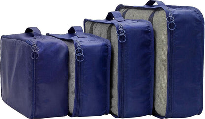 Travel Packing Cubes Set - 7-Piece Organizer for Luggage and Clothes - Perfect for Efficient Packing and Travel Organization
