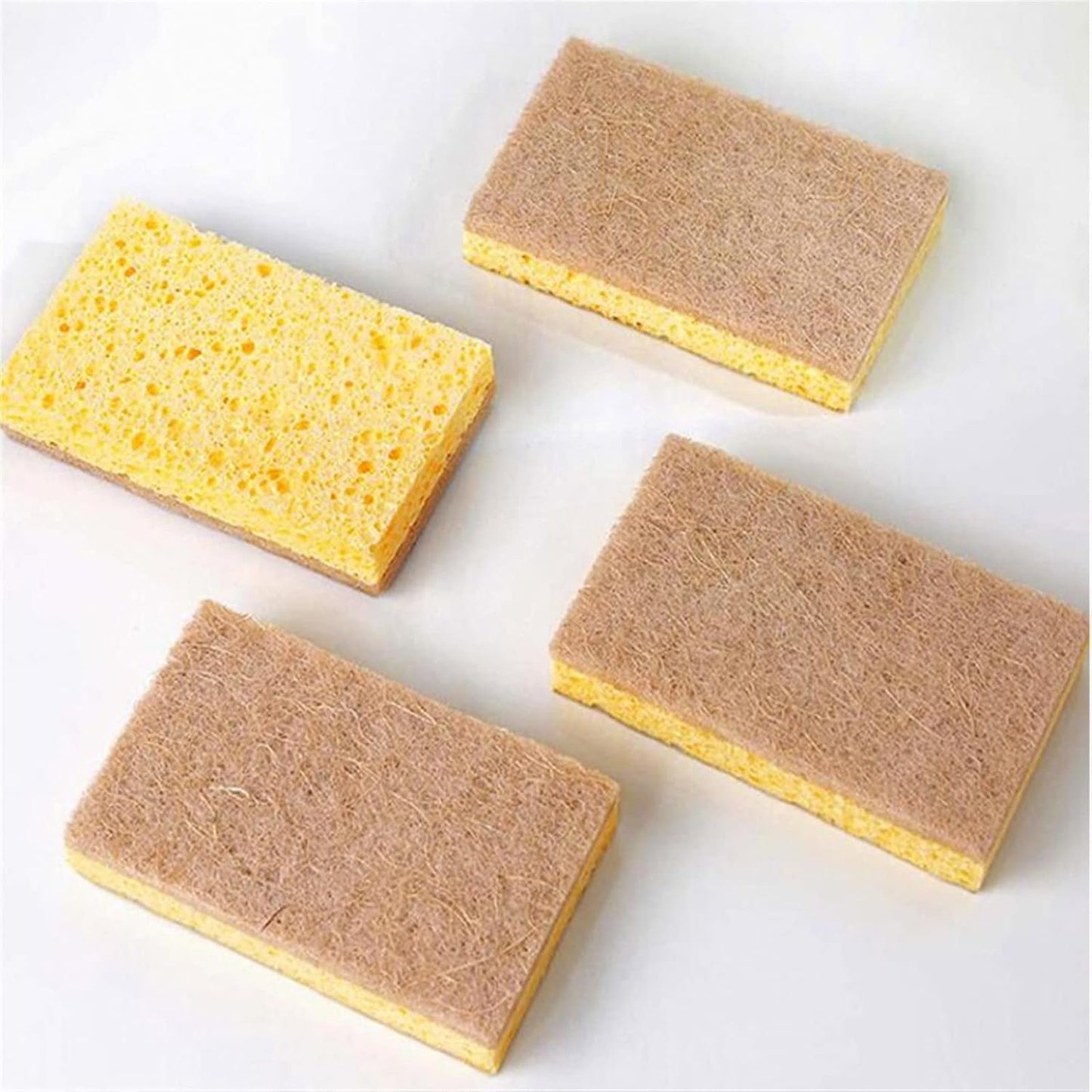 DDGURDH Household Cleaning Sponges Eco Friendly Products Coconut Cellulose Sponge for Washing Dishes Home Cleaning Tools Kitchen Accessories Ecological Scrubber