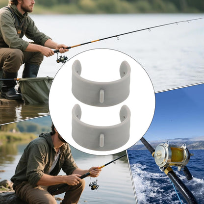 Bsbkoj Fishing Reel Lines Keeper, High-Elastic Spool Cup, 83 mm /3,27 pollici 34 mm/1,34 pollici Protector, Stretch-Fit Cover, 2 Set, for Travel, Outdoor Trips, Anglers Gear, Water Drop Fishing