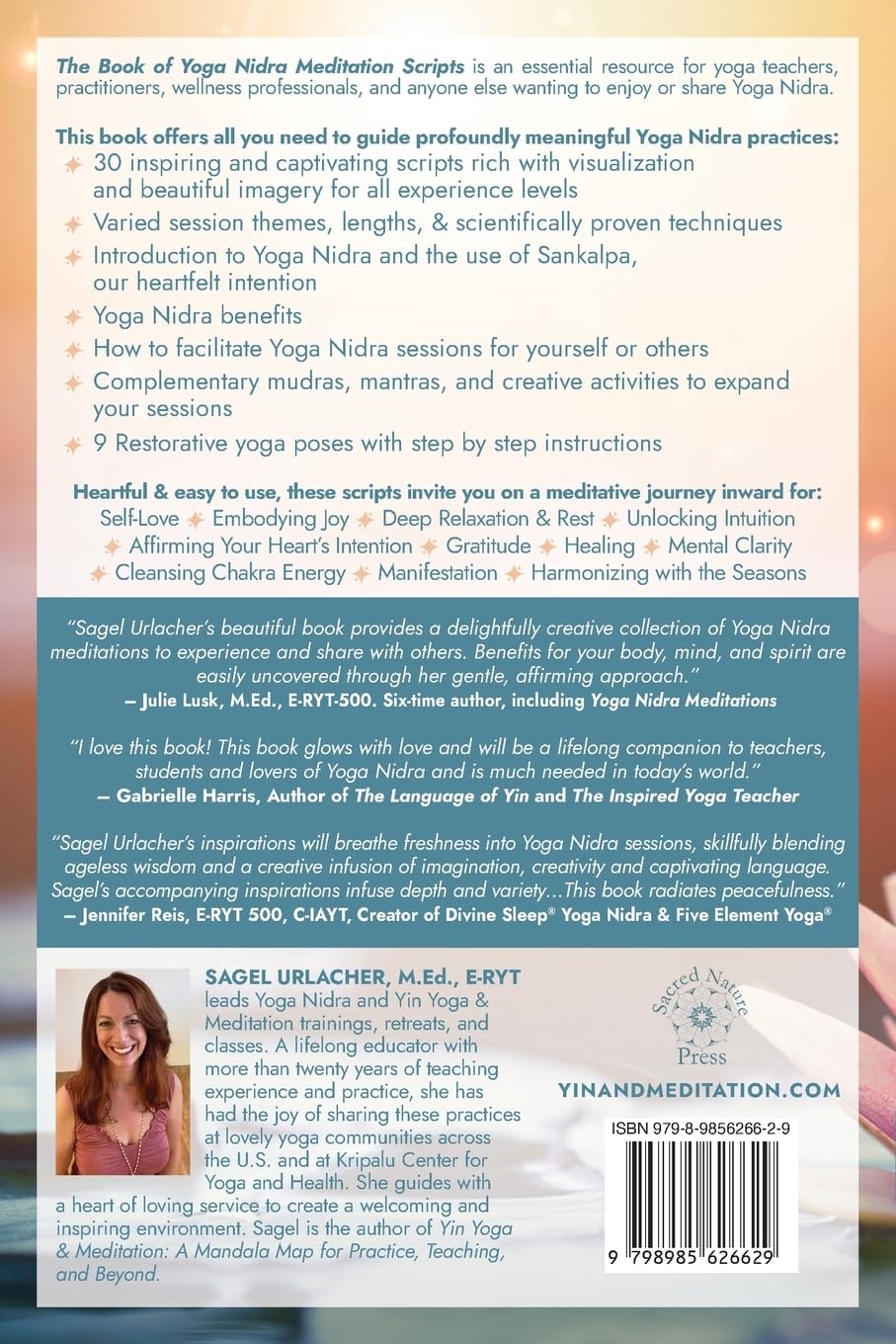 The Book of Yoga Nidra Meditation Scripts: 30 Yoga Nidra Scripts for Deep Relaxation, Inner Peace, & Manifesting Your Joy