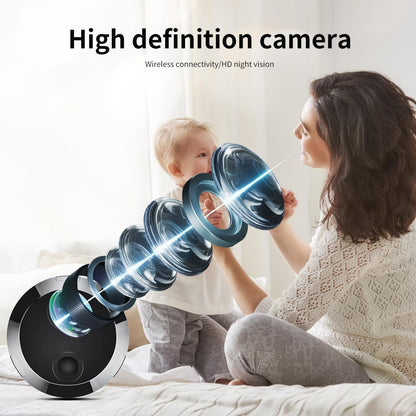 AYURI Hidden Cameras - 2025 Upgraded 1080P HD WiFi Security Camera -Mini Camera - Spy Cam-Indoor Nanny Cam -Home Security for with App - Surveillance Cameras with Motion Detection and Night Vision