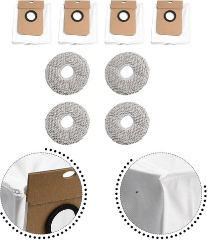 Per Cecotec Conga 11090 Essential Cleaning Tools Sacchetti e panni per mocio riutilizzabili (A)