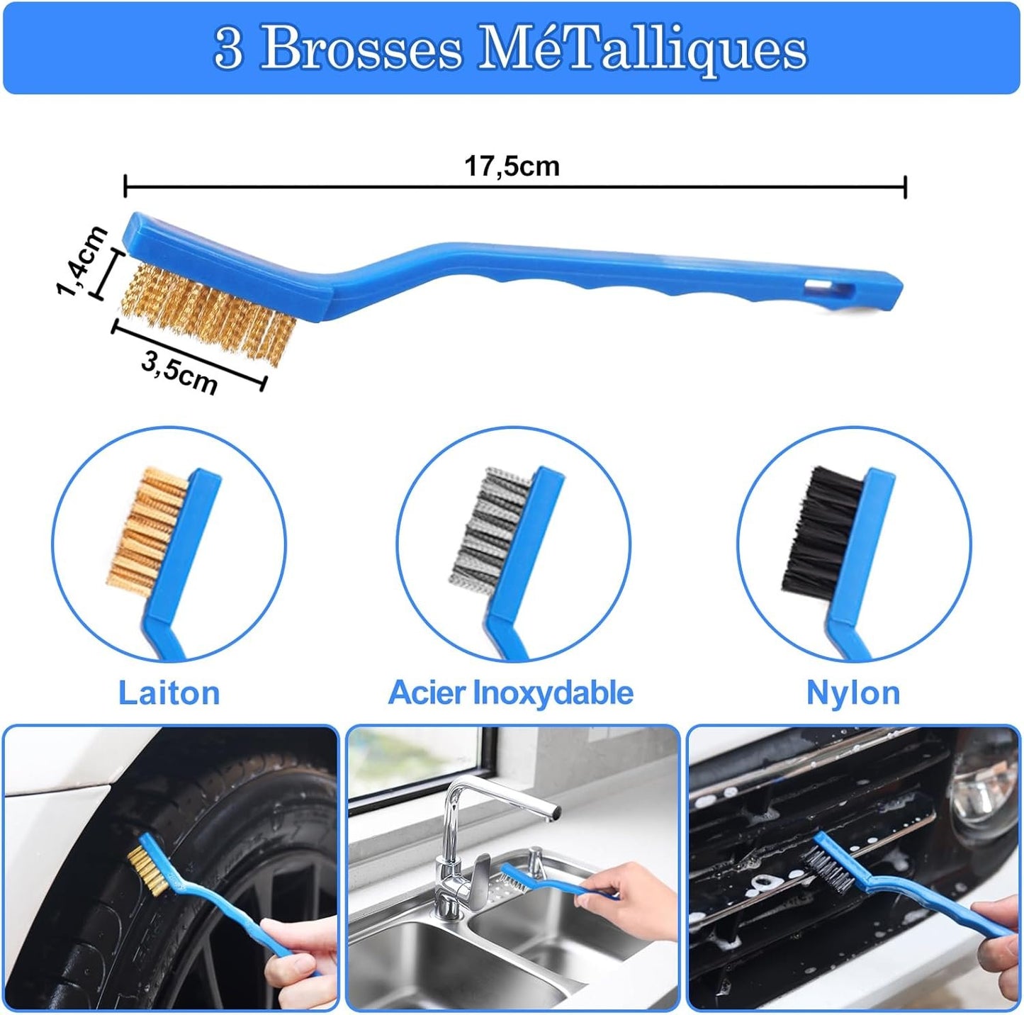 27 Pcs Car Cleaning Brush Car Rims Car Interior Cleaning Kit Car Accessories Interior for Car Detail, Car Cleaning Kit, Windscreen Cleaning Tool Brushes Rims