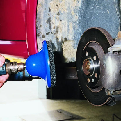 Wheel Hub Cleaning Tool, Multipurpose Detailing Car Wheel Cleaner, Lightweight Rust Remover for Car, Sedan, Vehicles, Pickup, Truck, Garage Maintenance