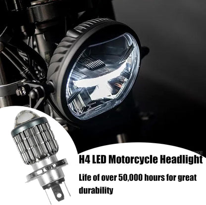 Générique LED Headlight Motorcycle, High Brightness LED Driving Lights, Resistant Design, Efficient & Long Lasting, Waterproof, GuideBulb Replacement Parts, Accessories, 1-Pack