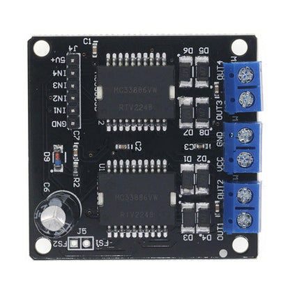 MC33886 Motor Driver Module 5A Stepper Motor Module 4 Way Outputs Motor Driver for Industrial Automation Home Robotics