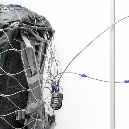 Pacsafe 85L Backpack and Bag Protector, Metal