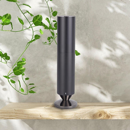 Waterless Diffuser for Home - Durable Metal Case Essential Oil Diffuser, Remote Controls& Bluetooth Control, Cover Up to 6000 cu ft, Mute, Aroma Diffusers for Essential Oils, Diffuser for Large House