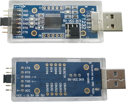 DSD TECH FTDI FT232RL Chip USB to TTL Serial Adapter Compatible with Windows 10 8 7 Mac OS X