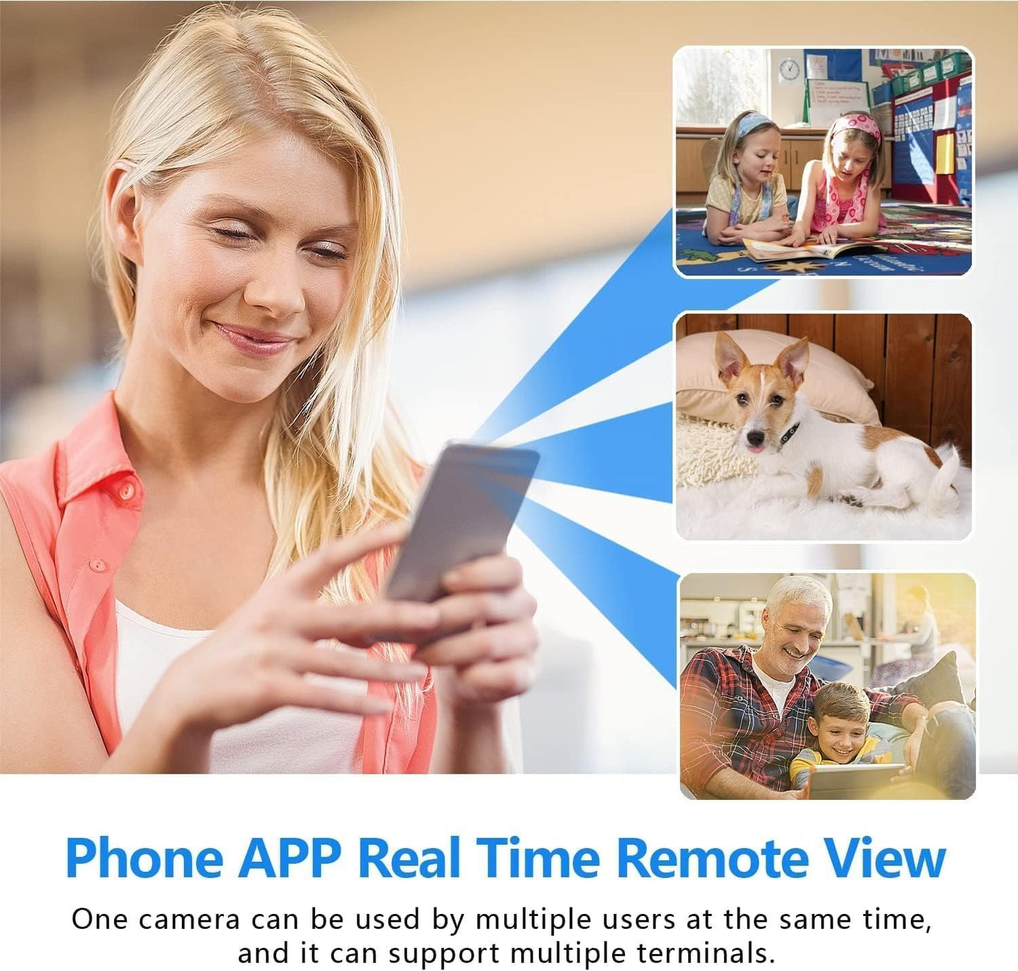 Smallest Wireless WiFi Hidden Camera,HD1080P Video Recording Live Feed,Portable Camera,Nanny Cam,Baby Monitor with Night Vision,Motion Detection,Cloud Storage,Remote Viewing for iOS Android Phone APP