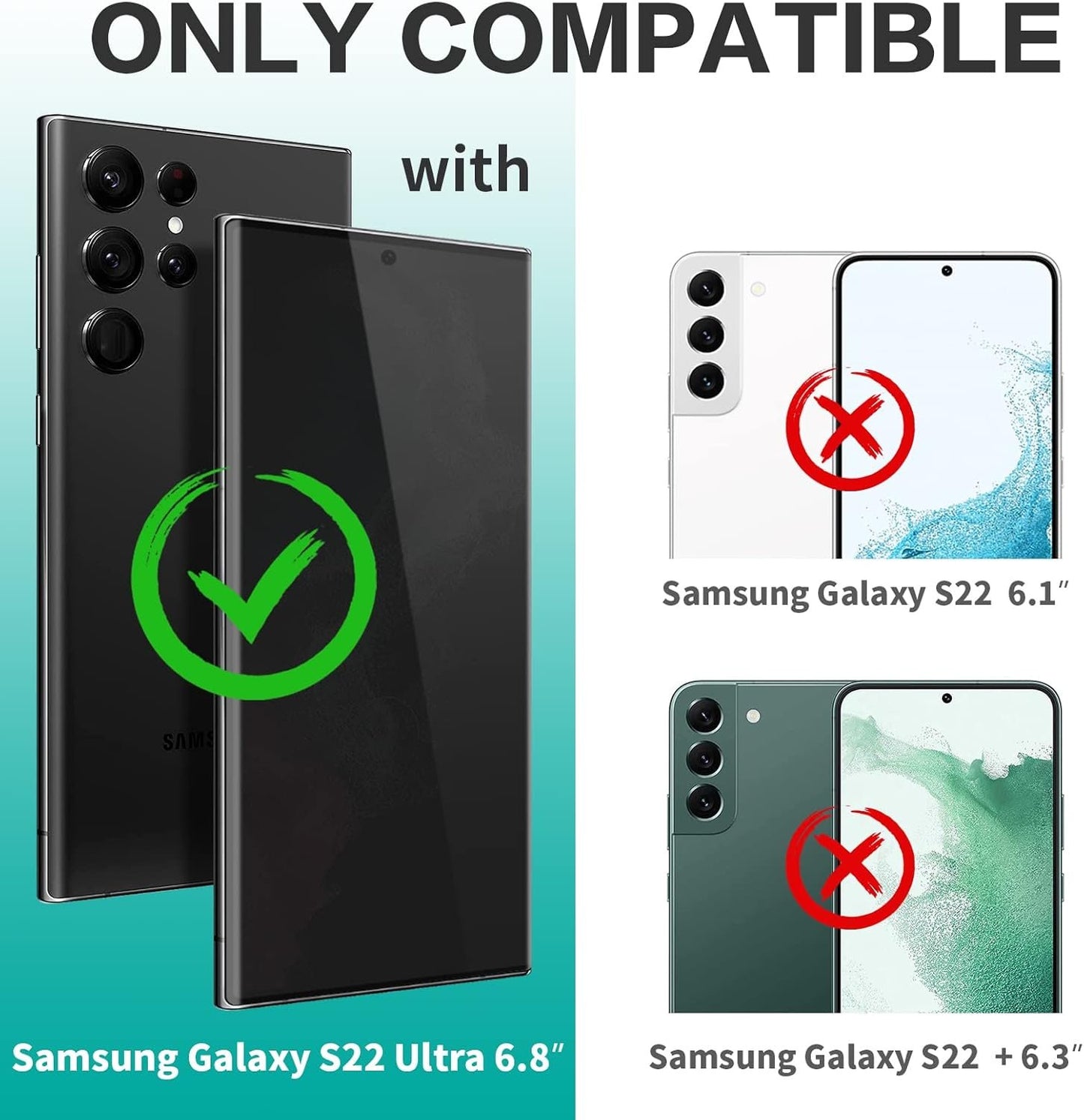 Galaxy S22 Ultra Privacy Screen Protector, QUESPLE 2 Pack Shatterproof Premium Tempered Glass Film for Samsung Galaxy S22 Ultra 5G Privacy Screen Protector[Does't Support Fingerprint Unlock]