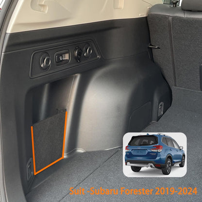 TulinTulin Subaru Forester Trunk Organizer, Trunk Storage Fiberboard Panel, 2pcs (Driver's side+Passenger's side, Multi-color)