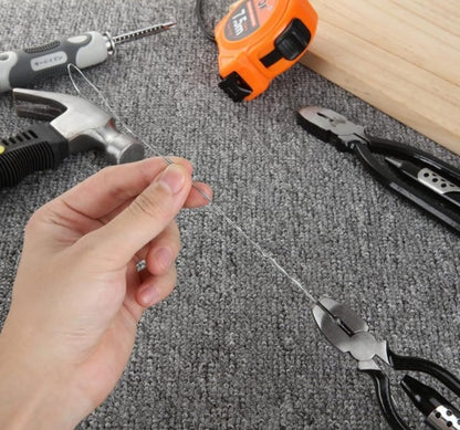 6 Inch Reversible Wire Twister Pliers, Aircraft Wire Twisting Tool for Untwist Tool can Grip, Twist, and Cut Stainless Steel Safety Wire on Vehicles, Machinery, and Aircraft