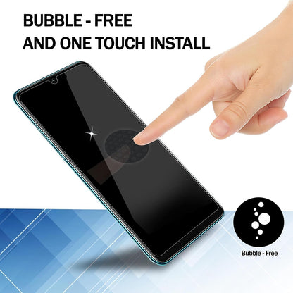 RKINC Screen Protector [4-Pack] for Samsung Galaxy A12 / A13 5G, Tempered Glass Film Screen Protector, 0.33mm [LifetimeWarranty][Anti-Scratch][Anti-Shatter][Bubble-Free]