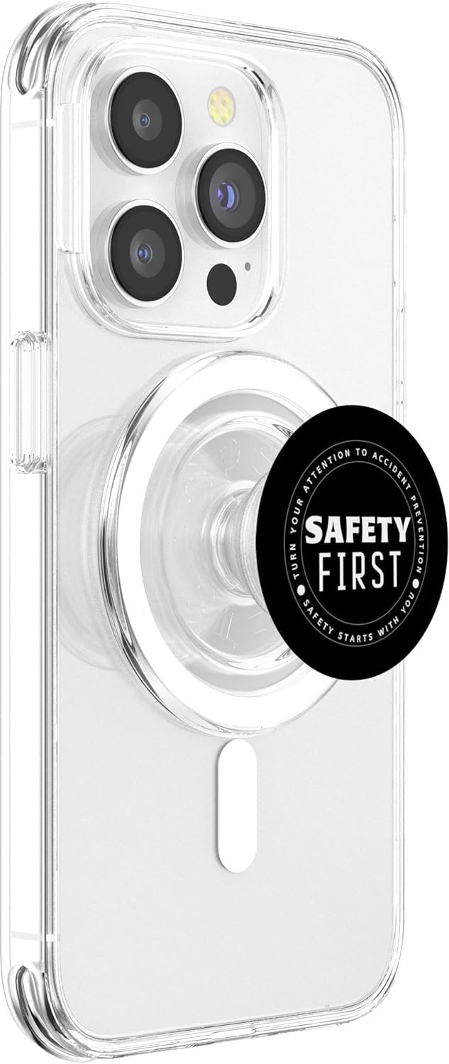 Safety First | Idee regalo per la campagna per la Giornata mondiale della sicurezza divertente PopSockets PopGrip per MagSafe