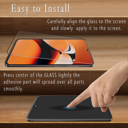 [2 Pack] Bencuku Screen Protector for Samsung Galaxy S24 FE Tempered Glass, Ultrasonic Fingerprint Unlock, HD Clear, Anti Scratch, Bubble Free, Case Friendly