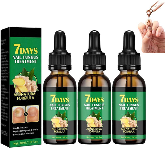 Ginger Nail Treatment Nail Support Nail Care, Nail Treatment Serum, Ginger Nail Growth Serum, Nourishing Strengthening Nail Oil (3pcs)