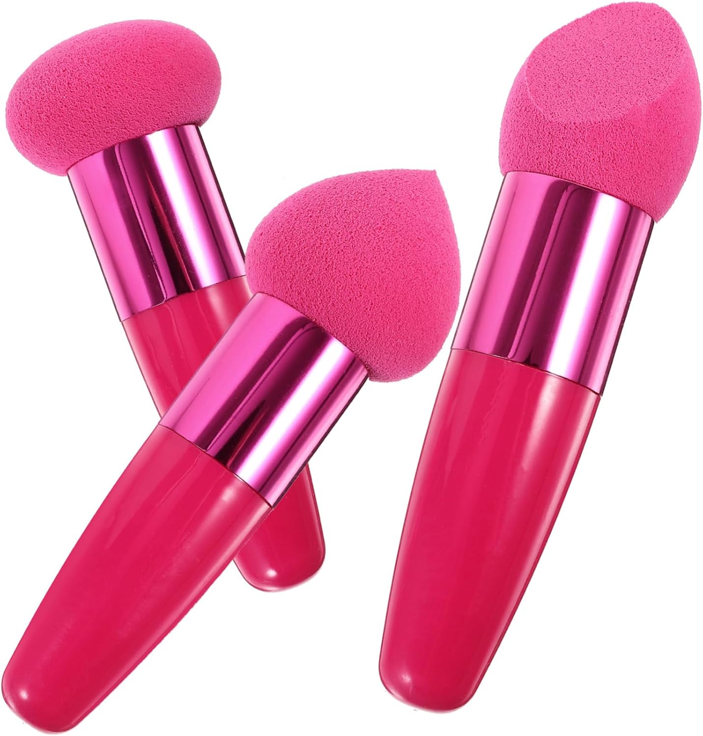 NULYLU Spugne Per Trucco Set Di 3 Pezzi Di Spugne Per Fondotinta Spugnette Per Make Up Accessori Per Trucco Femminile