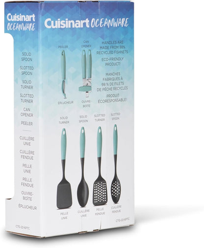 Cuisinart 6-Piece Oceanware Collection Tool & Gadget Set - Teal (CTG-22-6PTC)