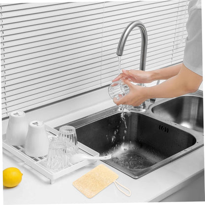 Beavorty Kitchen Loofah Scrubber Thickened Dishwashing Sponge for Kitchen Cleaning Multi Functional Loofah