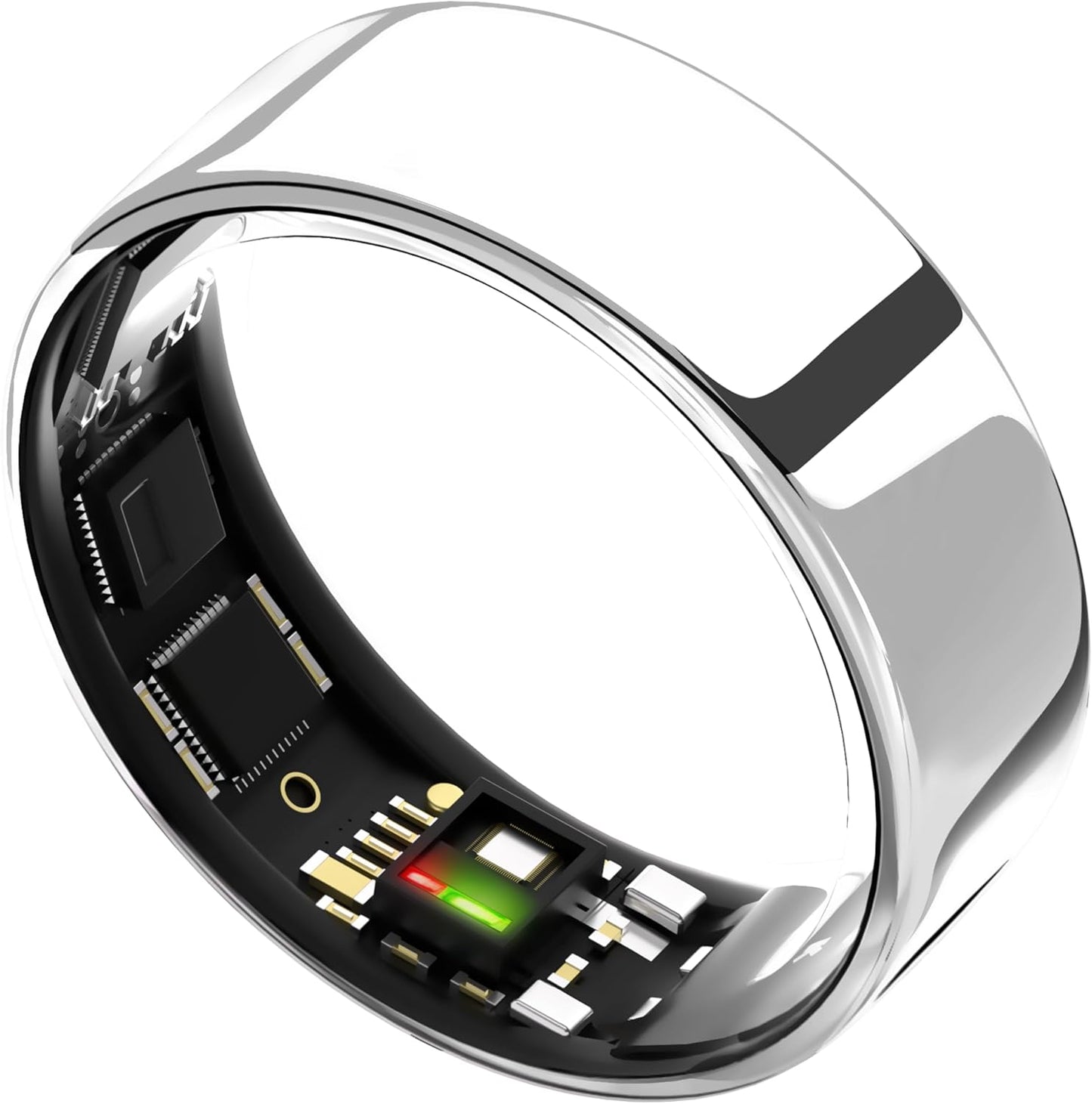 Ultrahuman Ring AIR-Smart Ring Activity Tracker, Size First with Ultrahuman Sizing Kit,Sleep Tracker,Smart Ring for Men/Women,Fitness Tracker (Size 8)