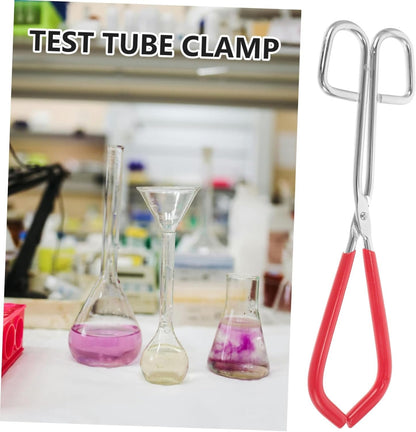 HEALEEP Flask Clamp Test Tube Clip Lightweight Laboratory Clamp Holder for Securely Holding Test Tubes and Flasks Essential for Experiments and Laboratory Use