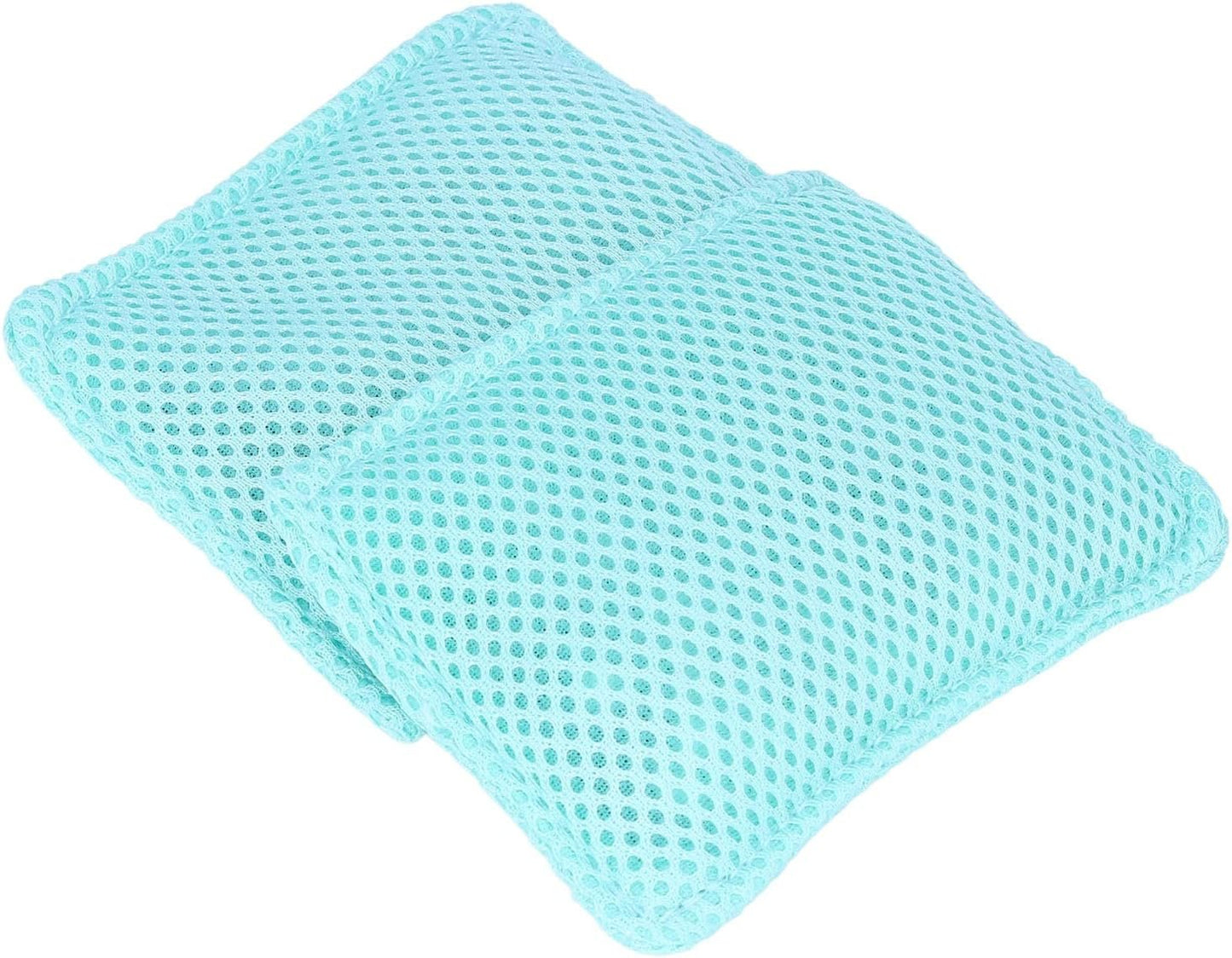 Dish Scrubber Reusable Kitchen Cleaning Cloth Set Safe Ceramic Mesh Material Efficient Scrubbing for Pots Pans Dishes Household 2PCS