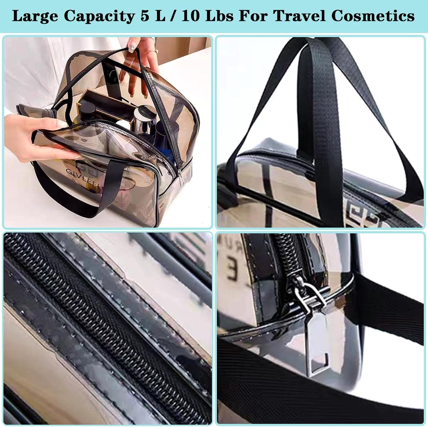 HOXFAZIR Packing Cubes for Suitcase Travel Luggage Packing Organizers Travel Carry On 10 Set