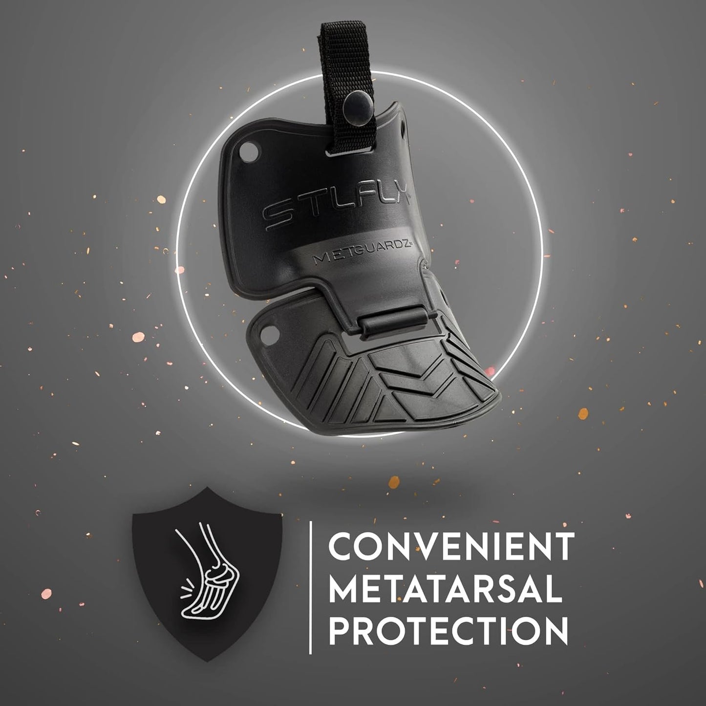 STLFLX - MetGUARDZ™ Metatarsal Guard for Safety Boots and Shoes, Shoe/Work Boot Metatarsal & Lace Protector, SEN 600, Lace-Up Version