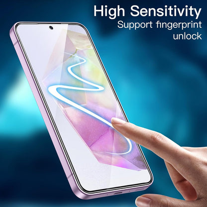 JETech Screen Protector for Samsung Galaxy A35 5G 6.6-Inch, 9H Tempered Glass Film, Anti-Scratch, HD Clear, 3-Pack