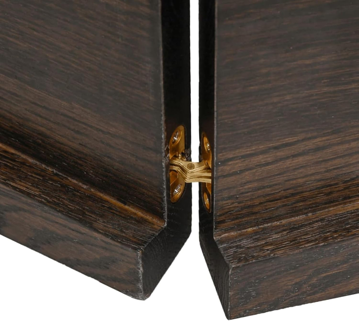 Solid Wood Tabletop, Dark Brown, 120 x 60 x (2-4) cm, Live Edge Design, Replacement for Coffee Table, Kitchen Dining Table, Desk Top, Durable and Stylish