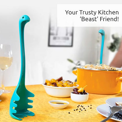OTOTO Pasta Spoon & Spaghetti Spoon - Cooking Gadgets, Cooking Gifts, Cool Kitchen Gadgets, Cool Gifts, Cute Kitchen Accessories, Funny Gifts, Random Stuff