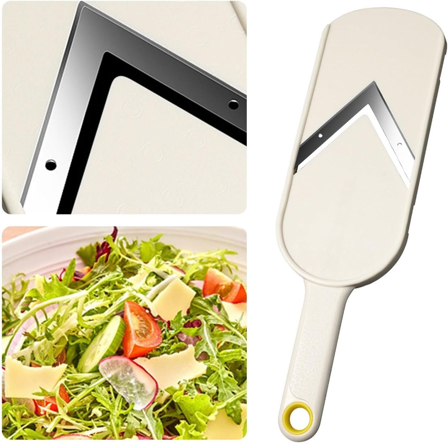 Cabbage Slicer Grater - Food Prep Blade, Salad Chopper Tool | Durable Kitchen Equipment With Steel Build For Easy Cutting, Handy Vegetable Dicer For Shredding Onions, Cabbage Leaves, Lettuce, And Meal