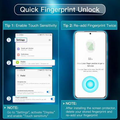 JETech Screen Protector for Samsung Galaxy A35 5G 6.6-Inch, 9H Tempered Glass Film, Anti-Scratch, HD Clear, 3-Pack